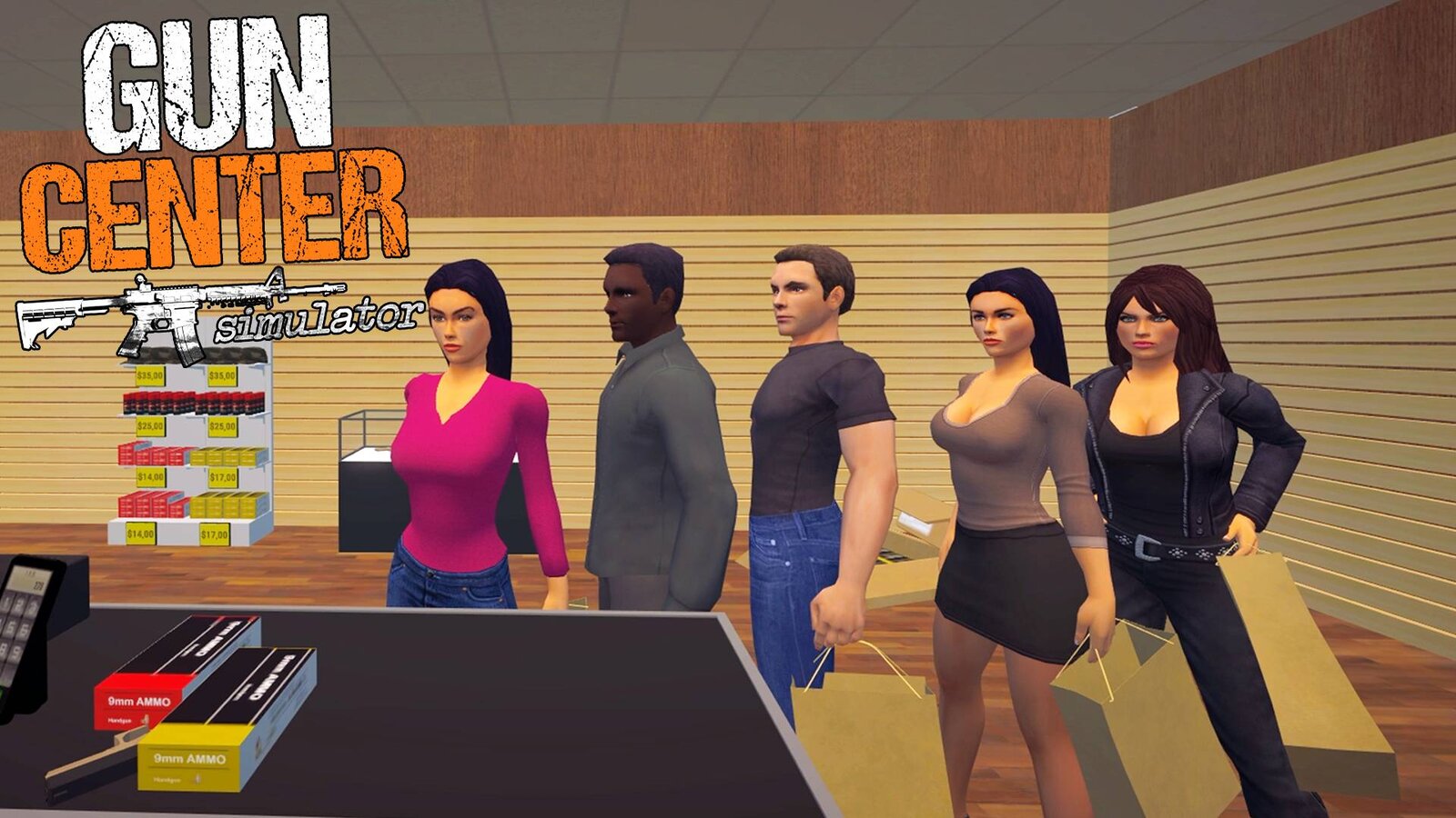 Gun Center Simulator