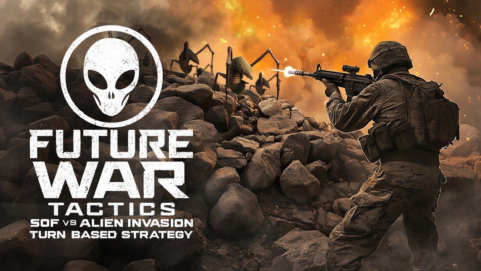 Future War Tactics: SOF vs Alien Invasion - Turn-Based Strategy