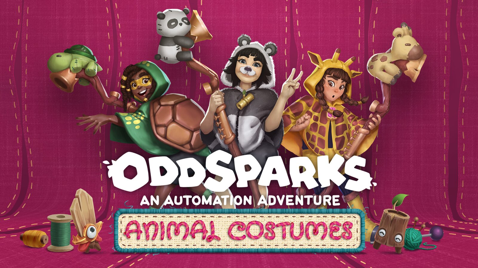 Oddsparks: An Automation Adventure - Tailor's Animal Costumes Pack