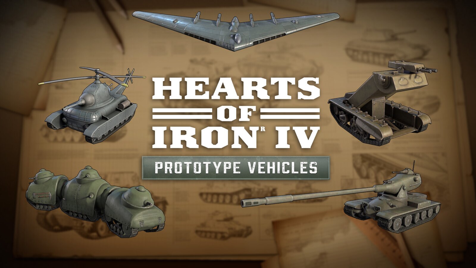 Hearts of Iron IV - Prototype Vehicles