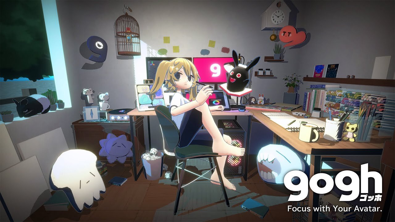 gogh: Focus with Your Avatar