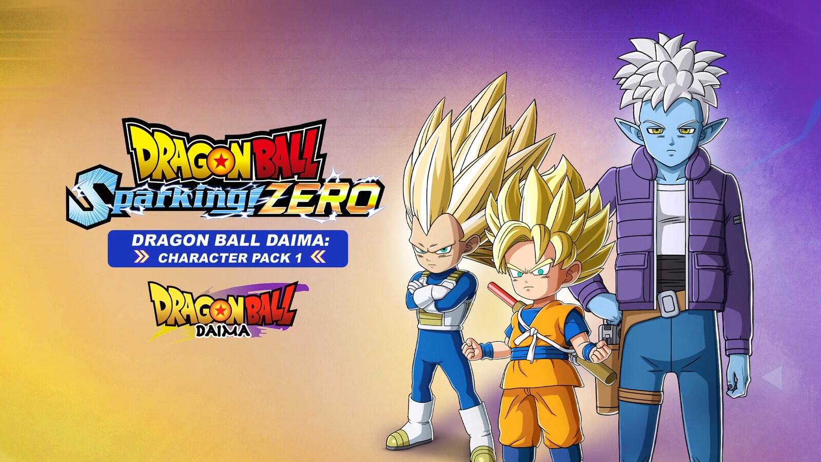DRAGON BALL: Sparking! ZERO - Dragon Ball DAIMA: Character Pack 1