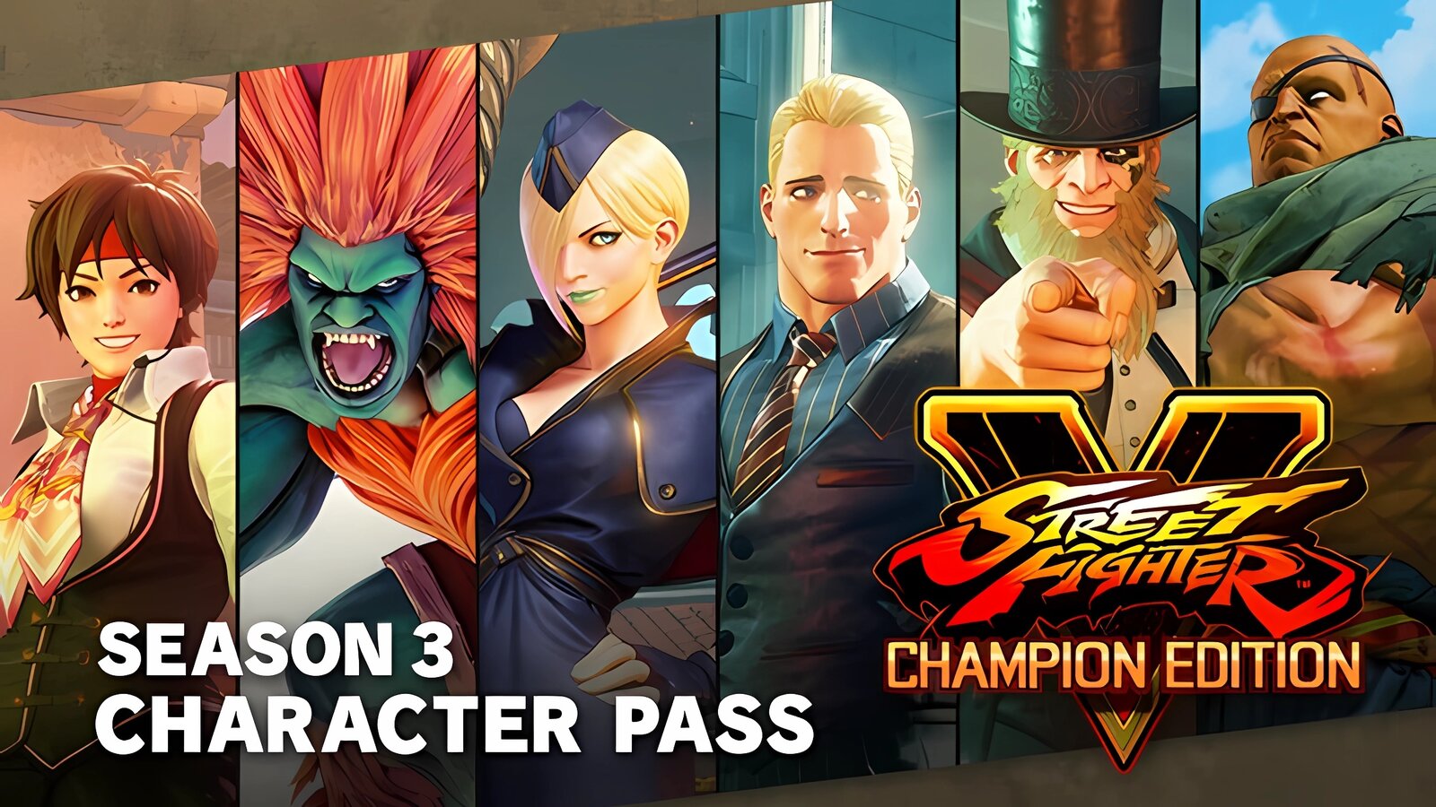 Street Fighter V - Season 3 Character Pass