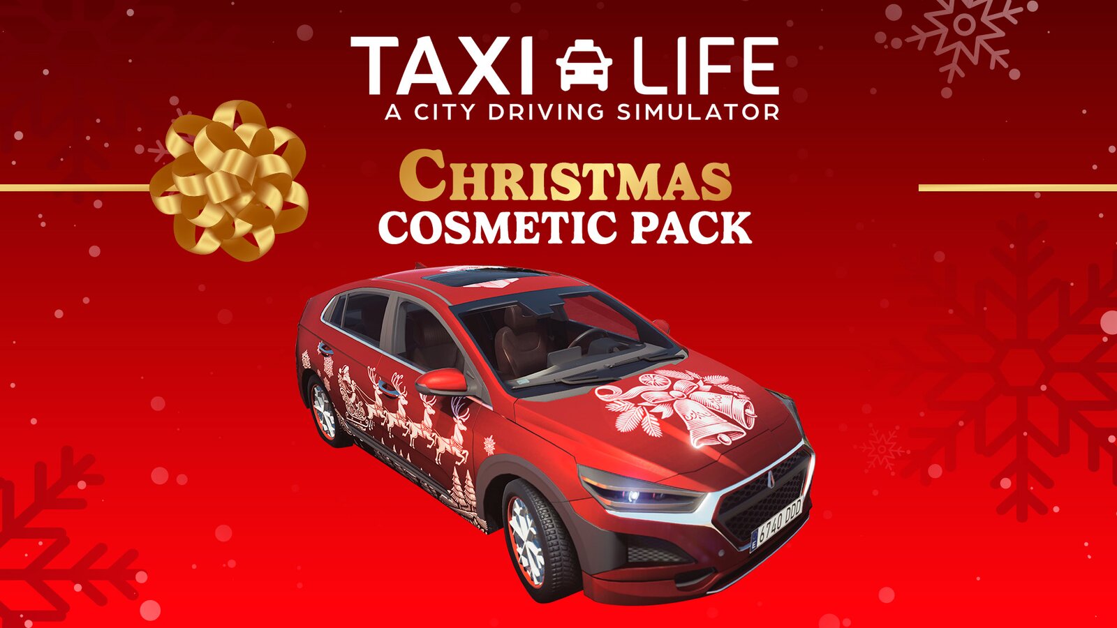 Taxi Life: A City Driving Simulator - Christmas Cosmetic Pack