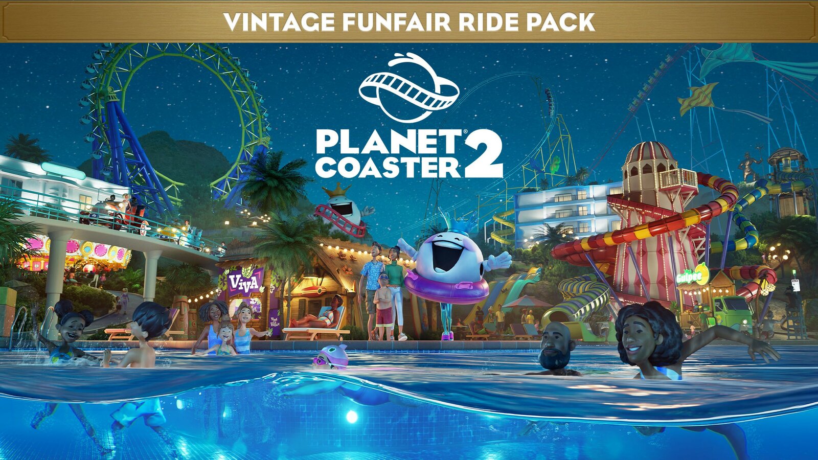 Planet Coaster 2: Vintage Funfair Ride Pack