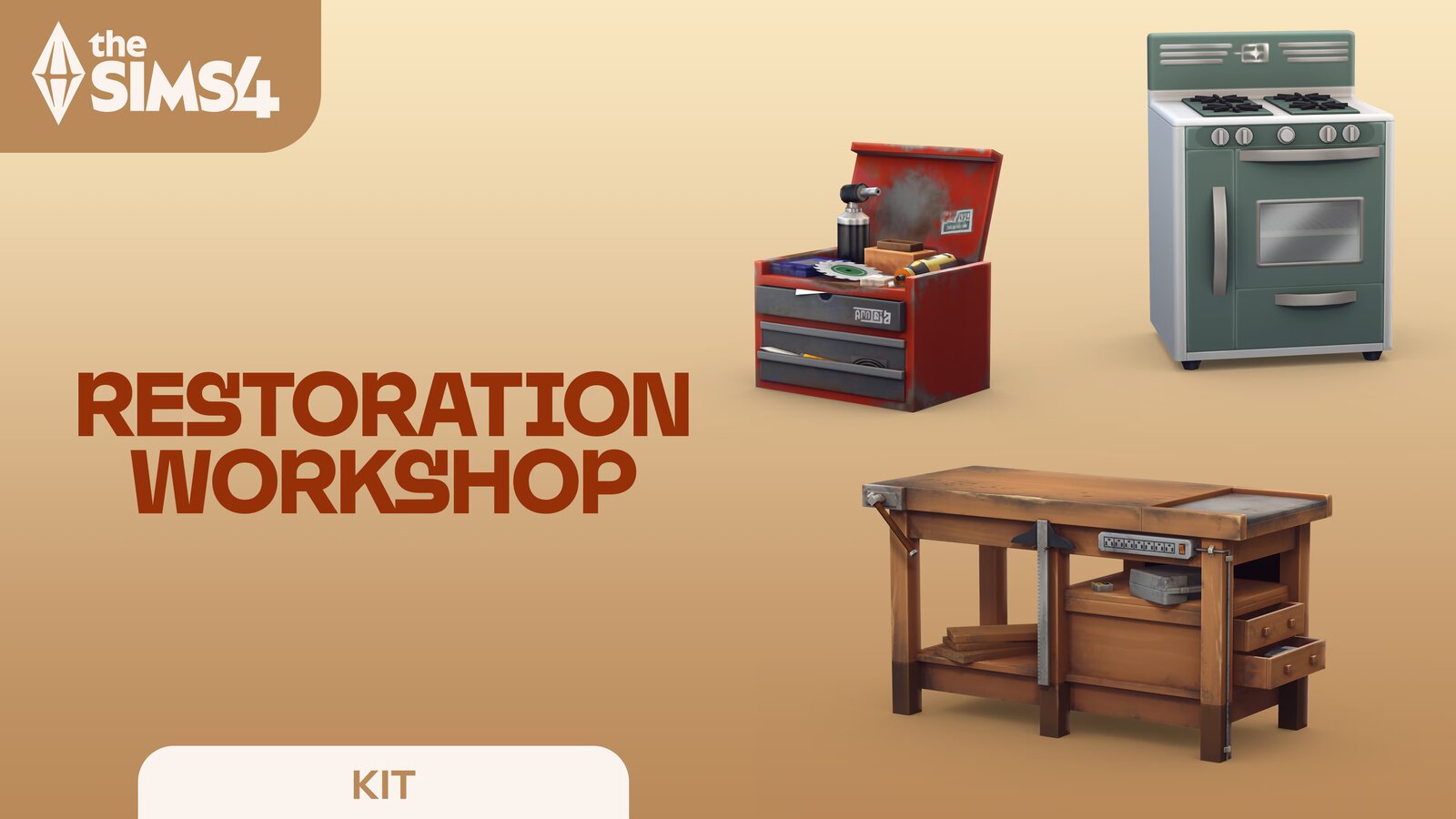 The Sims 4: Restoration Workshop Kit