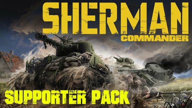 Sherman Commander - Supporter Pack