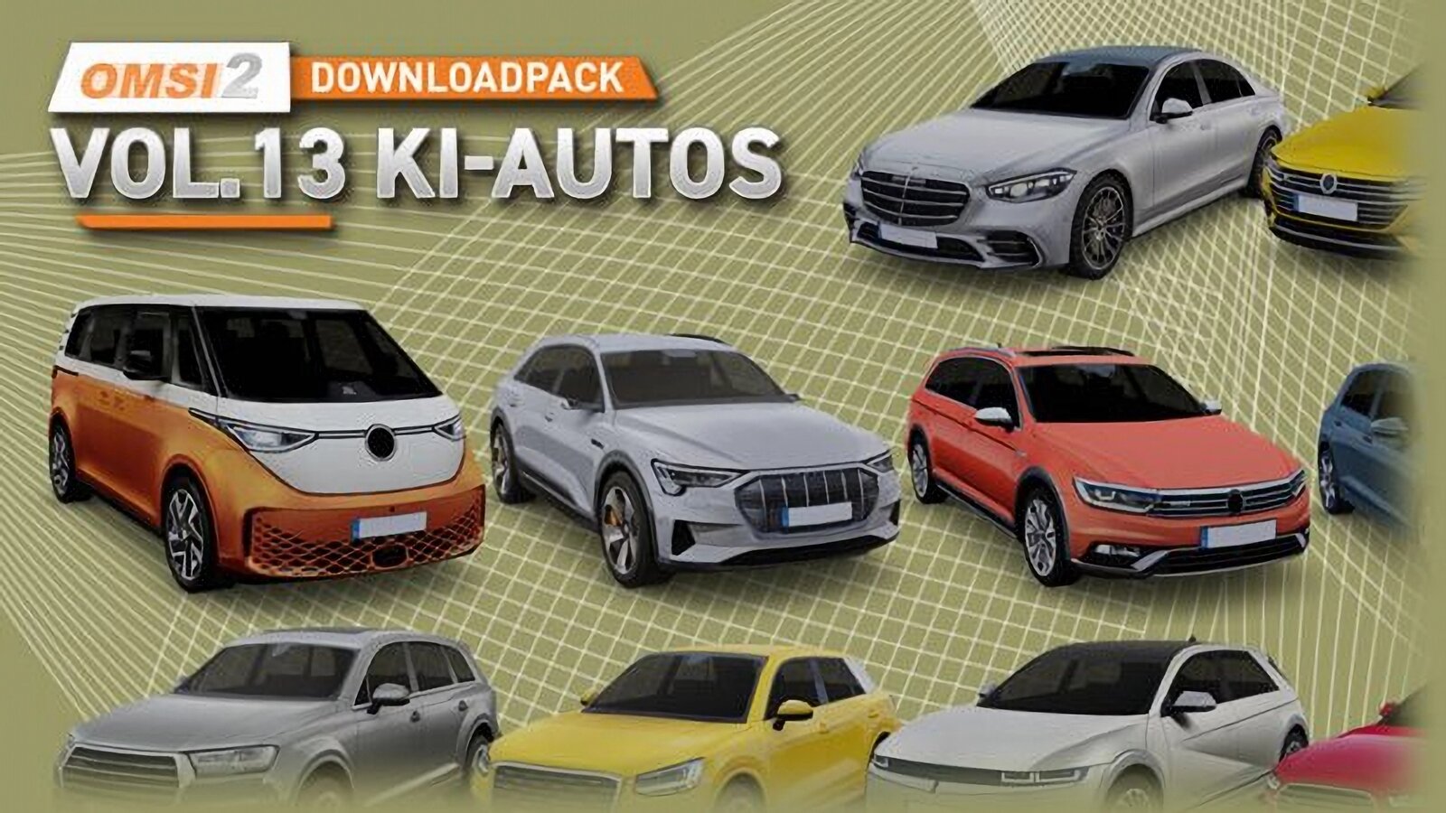 OMSI 2 Add-on Downloadpack Vol. 13 - AI Cars
