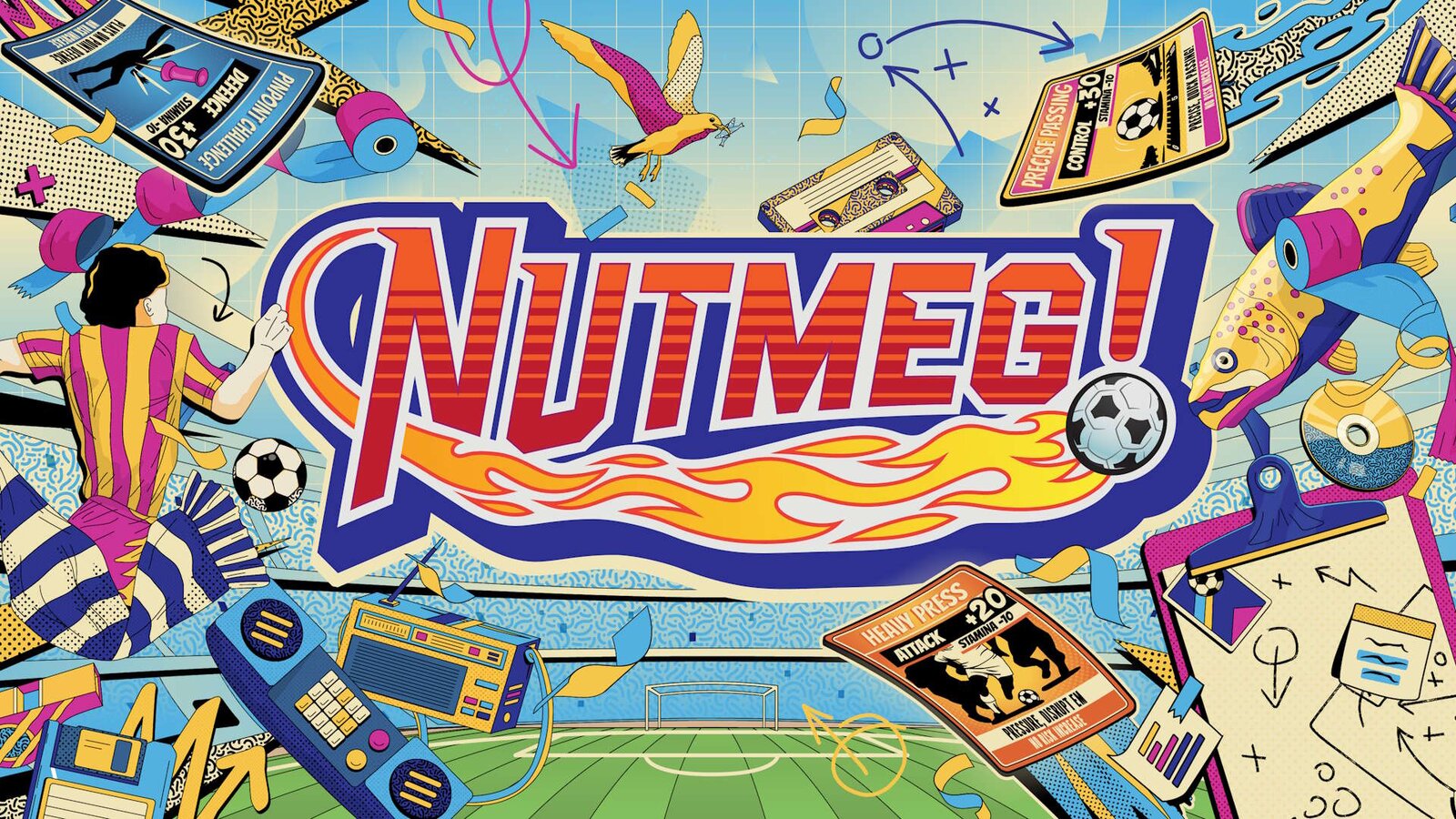 NUTMEG! A Nostalgic Deckbuilding Football Manager