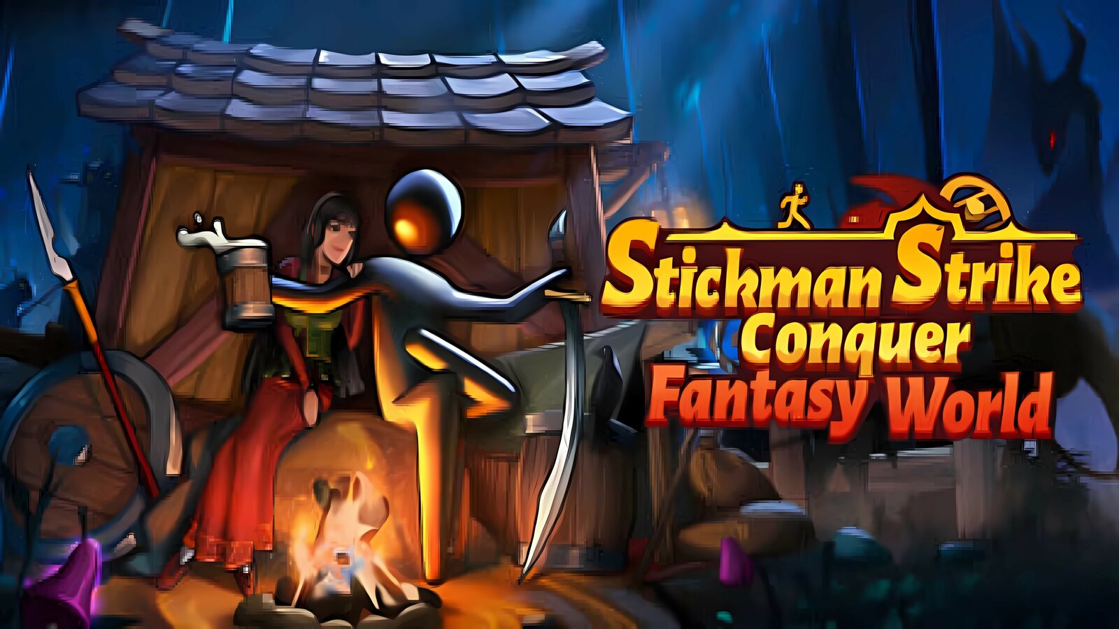 Stickman Strikes: Conquer Fantasy World