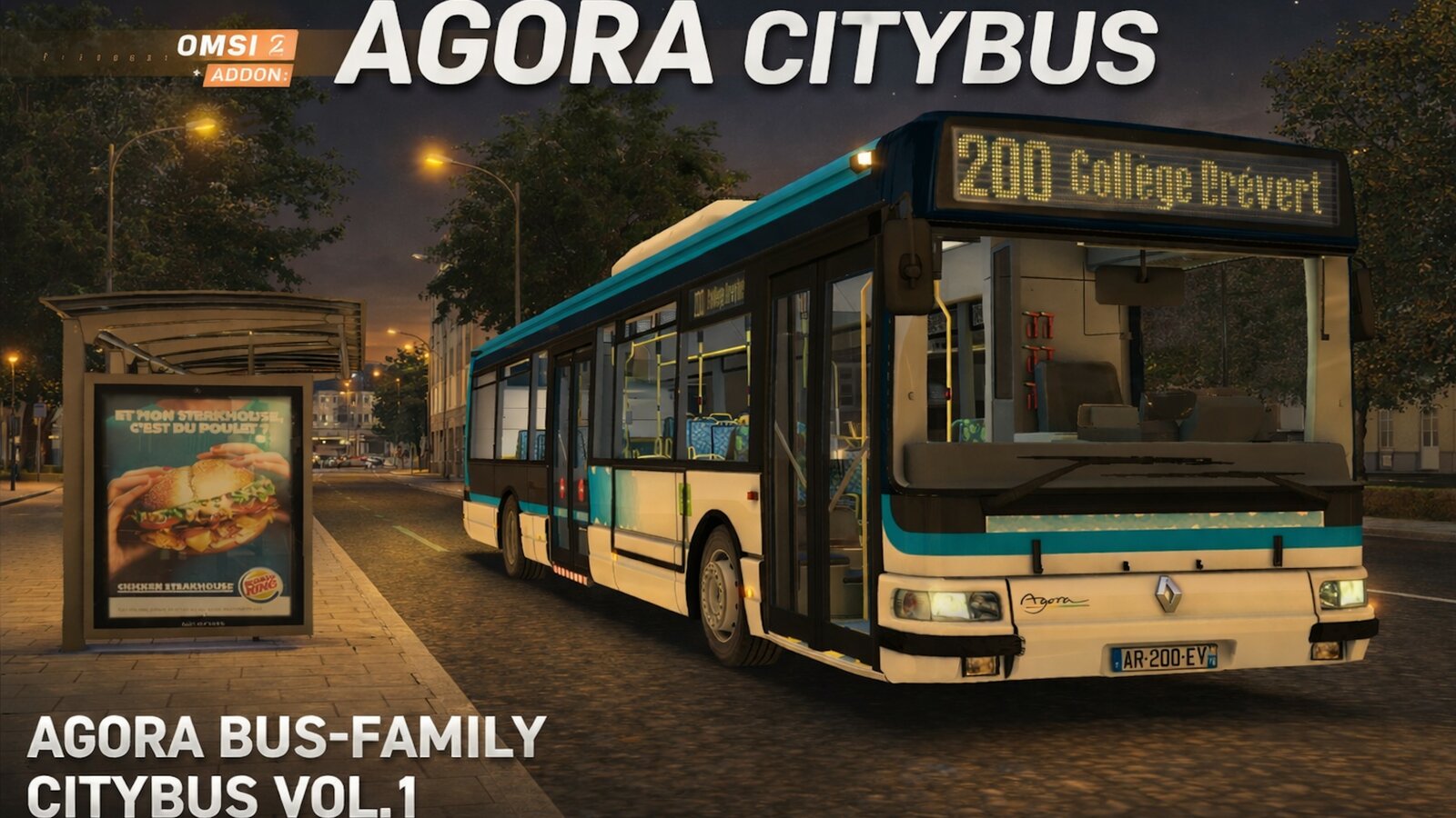 OMSI 2 Add-on Agora Bus Family Citybus Vol. 1
