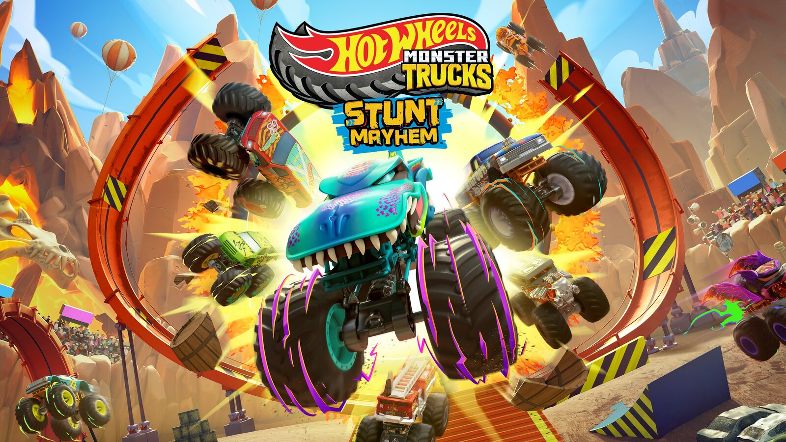 Hot Wheels Monster Trucks: Stunt Mayhem