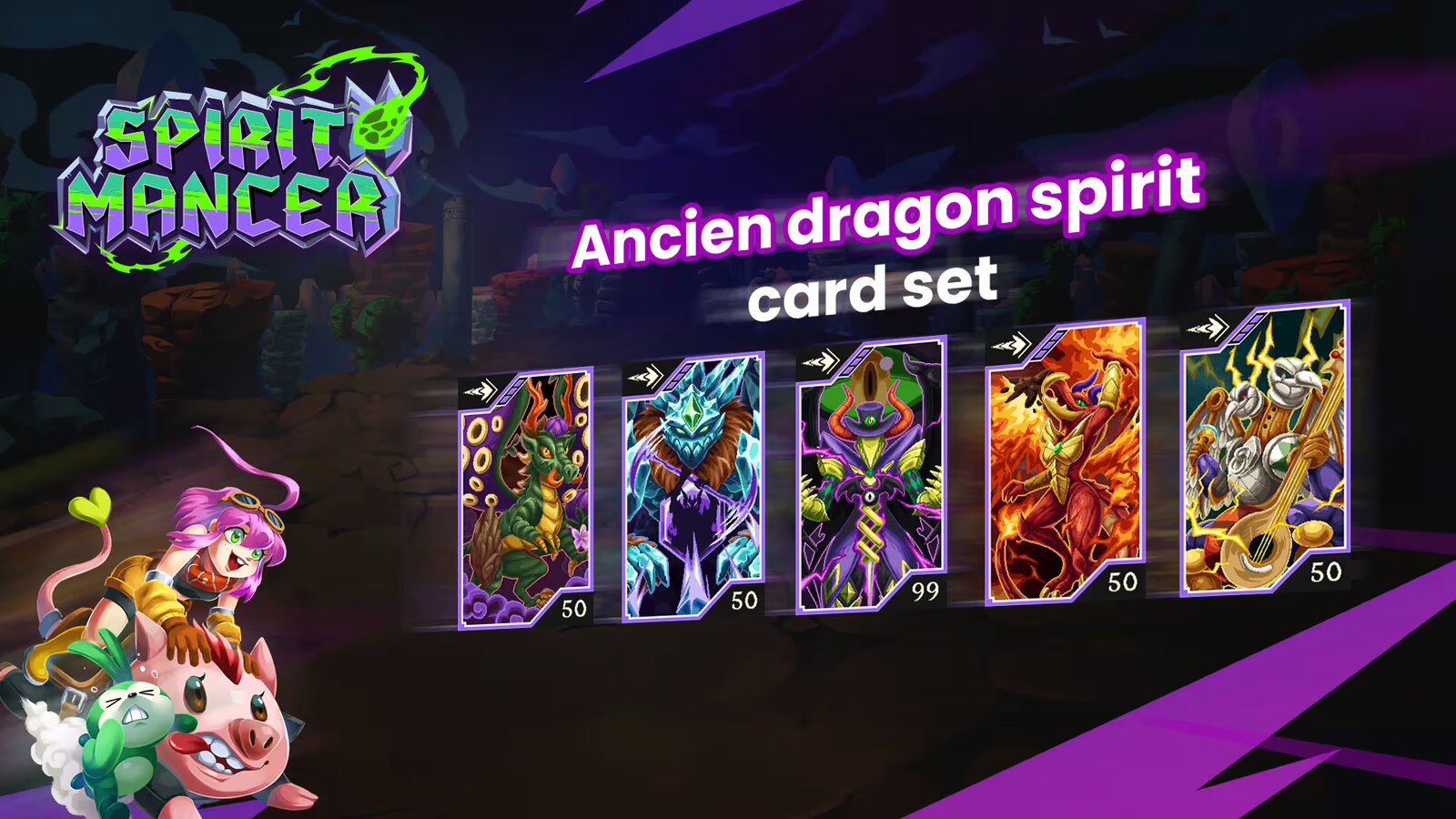 Spirit Mancer - Ancient Dragon Spirit Card Set