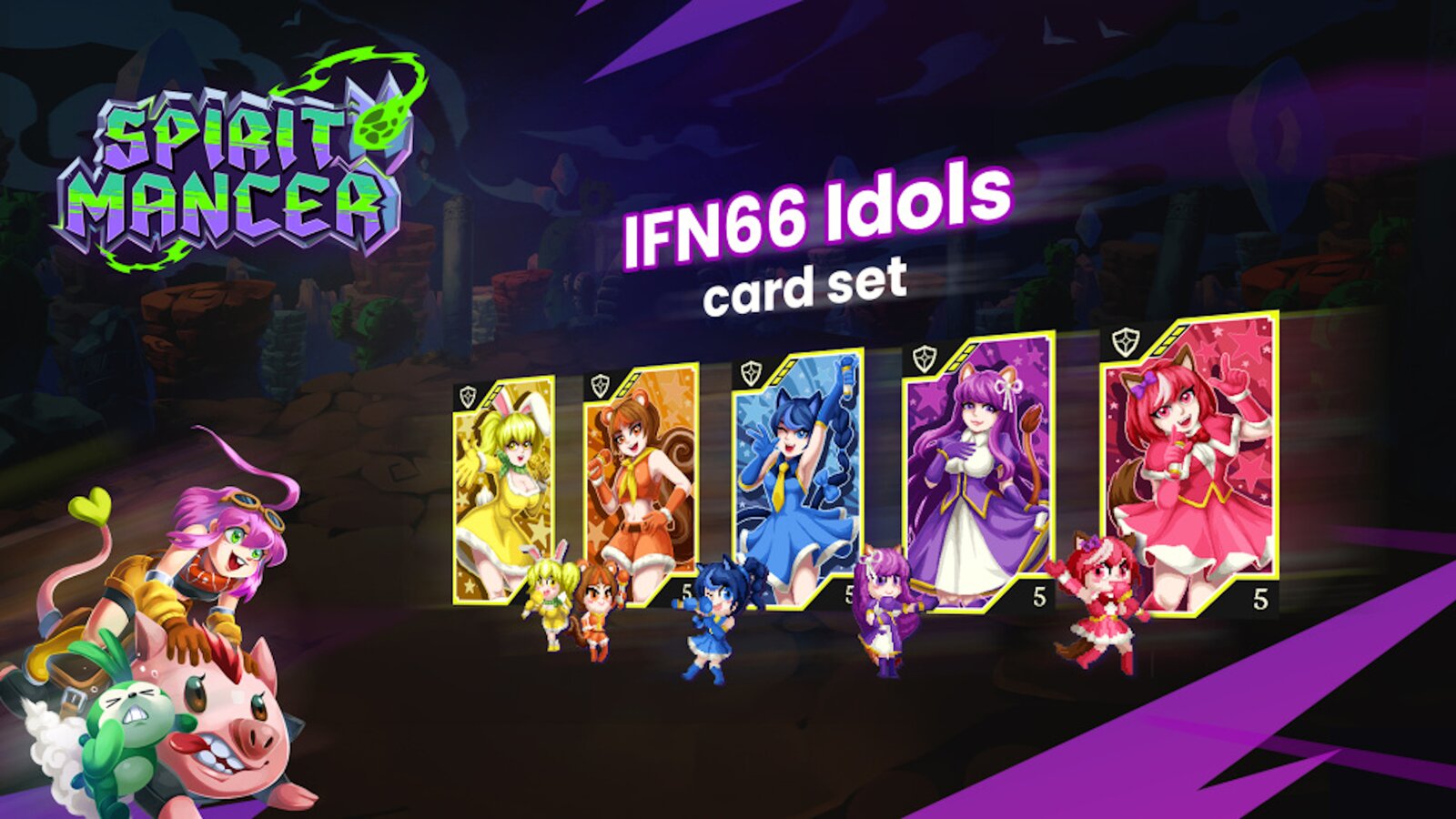 Spirit Mancer - IFN66 Card set