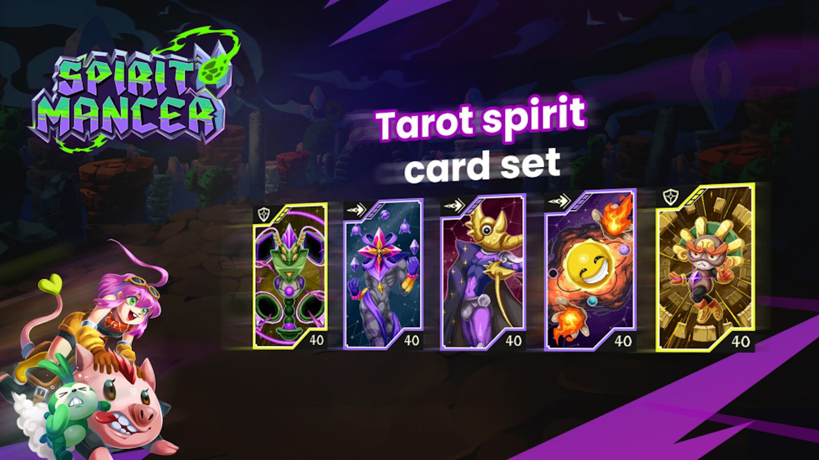 Spirit Mancer - Tarot Spirit Card Set
