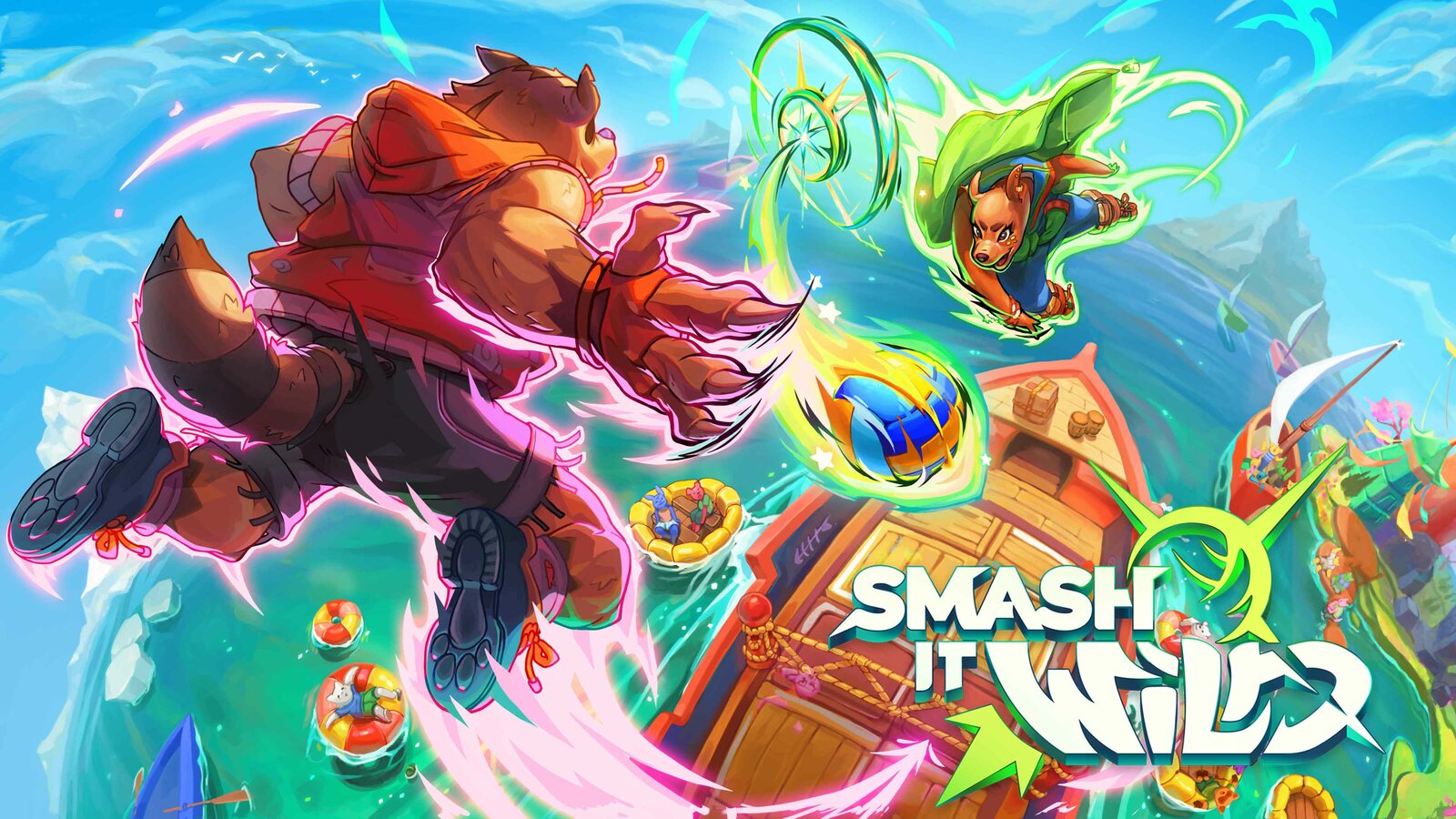 Smash it Wild: Tactical Volleyball Roguelike