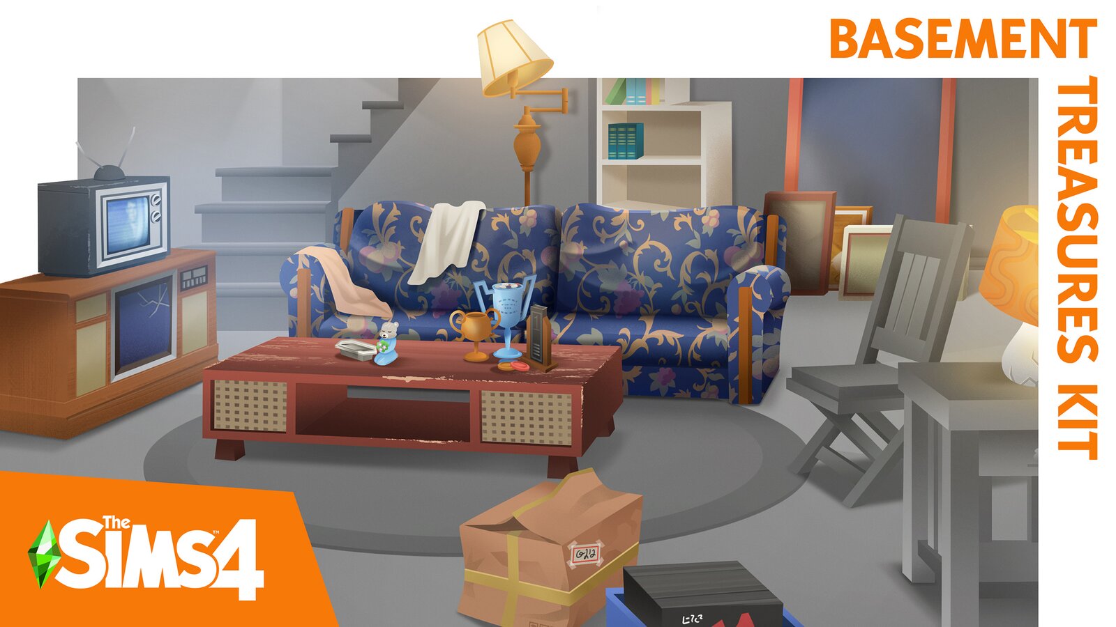 The Sims 4: Basement Treasures Kit
