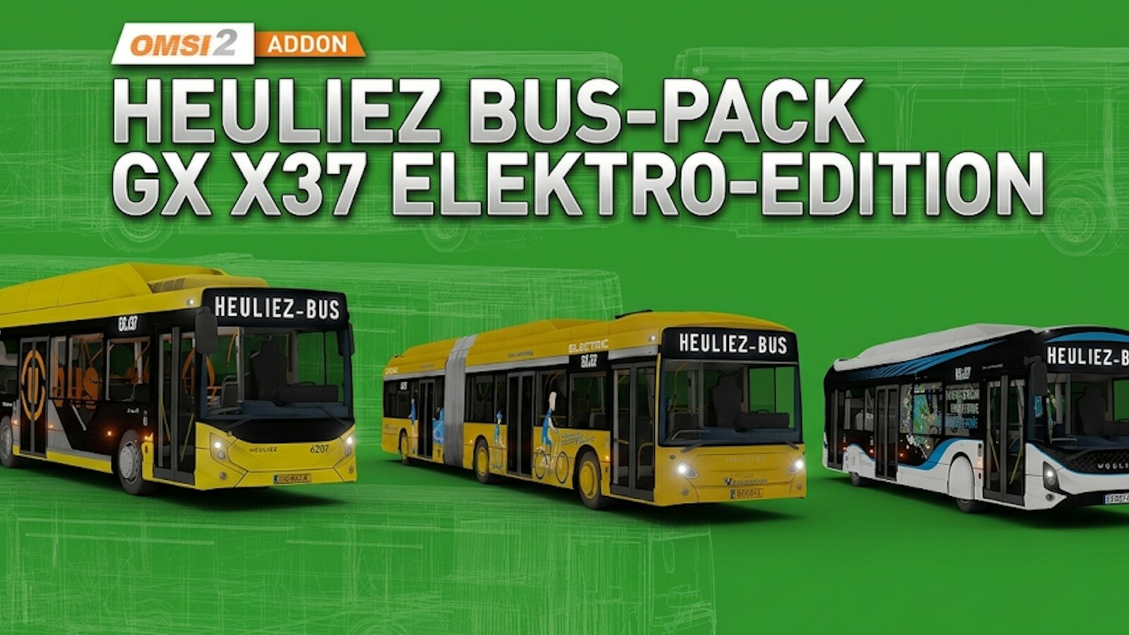 OMSI 2 - Add-on Heuliez Bus-Pack GX x37 Electric Edition