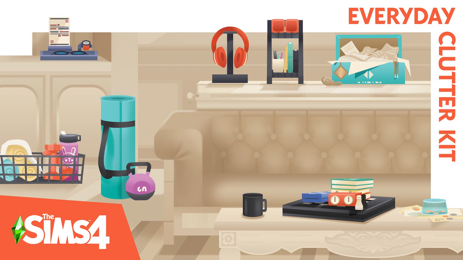 The Sims 4: Everyday Clutter Kit