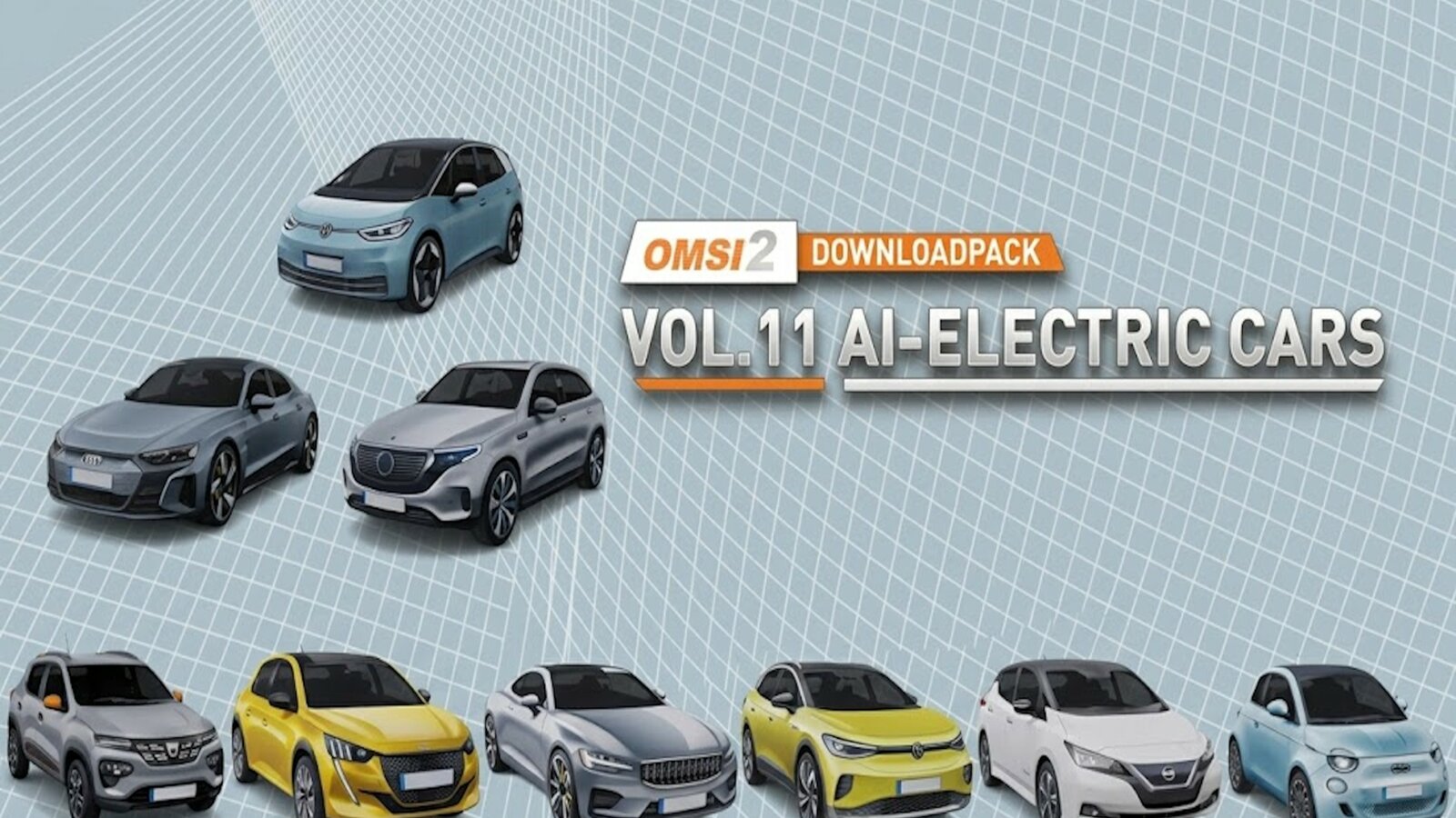 OMSI 2 - Add-on Downloadpack Vol. 11 - AI Electric Cars