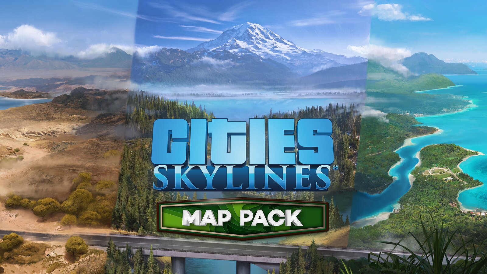 Cities: Skylines - Content Creator Pack: Map Pack