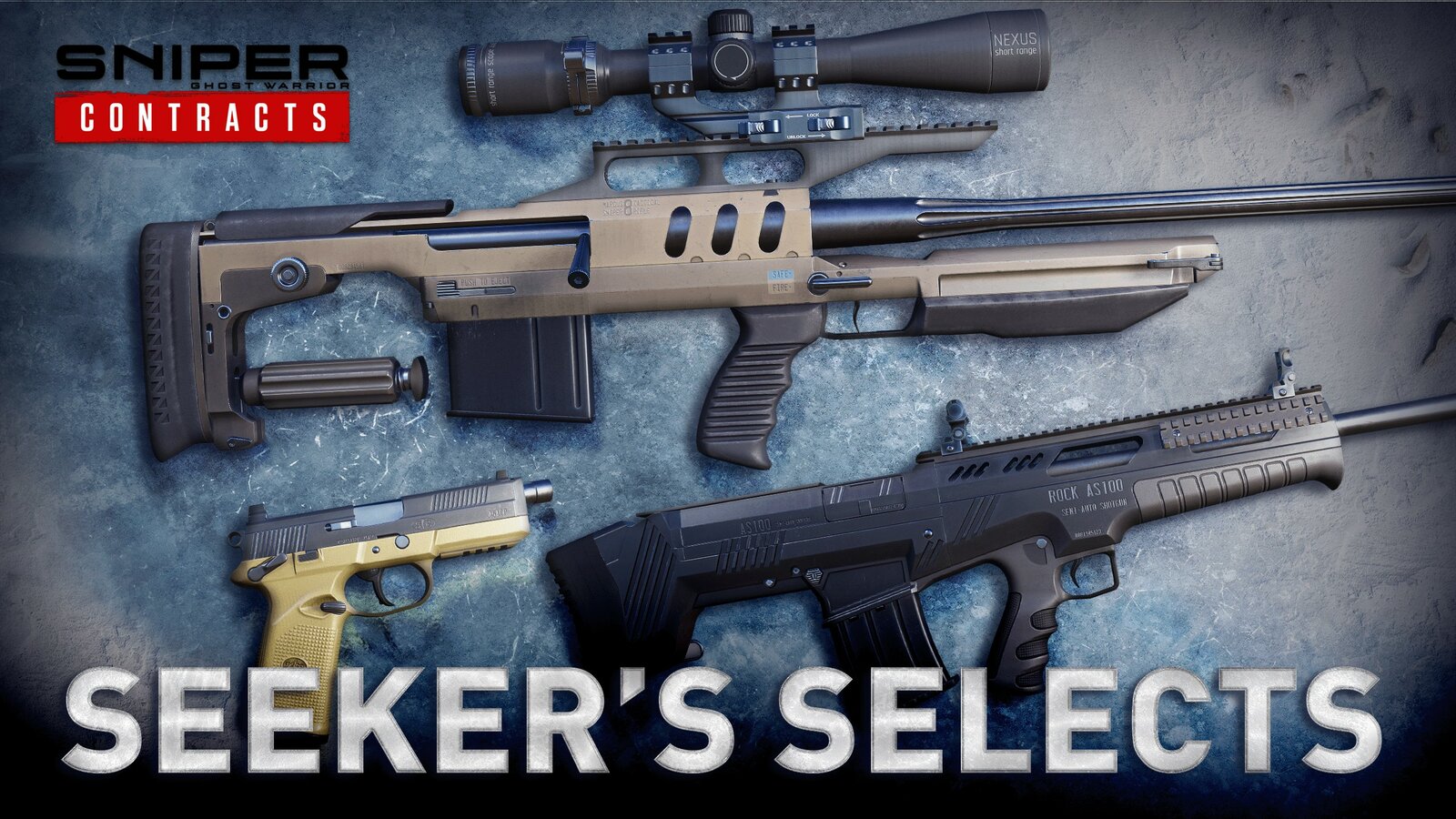 Sniper Ghost Warrior Contracts - Seeker's Selects Weapon Pack