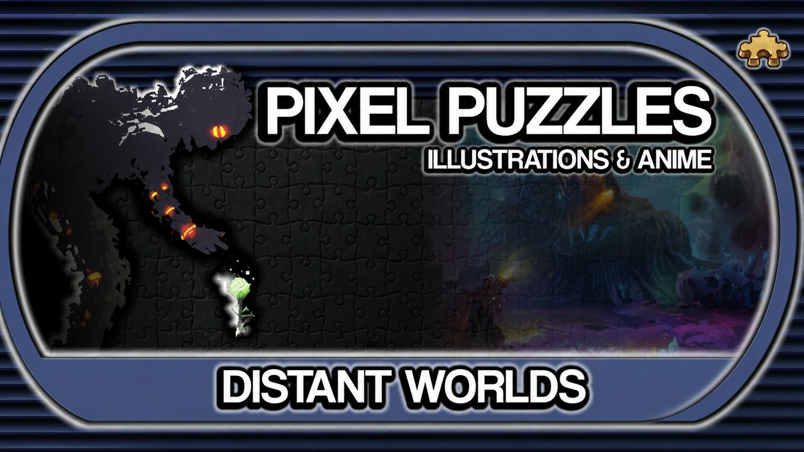 Pixel Puzzles Illustrations & Anime - Jigsaw Pack: Distant Worlds