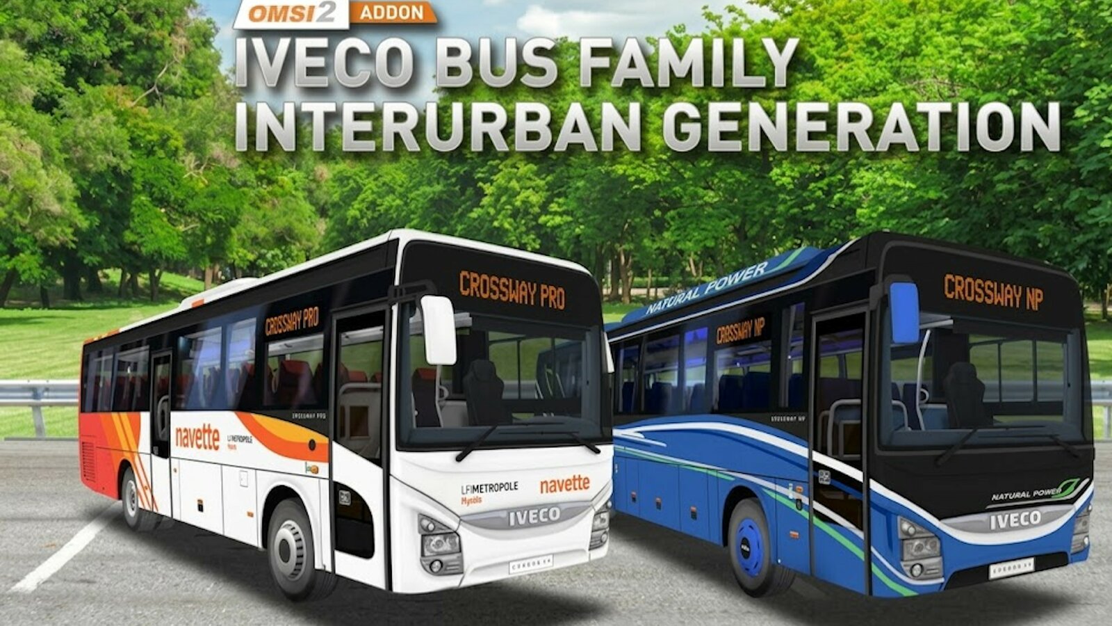 OMSI 2 - Add-on IVECO Bus-Familie Überland-Busse