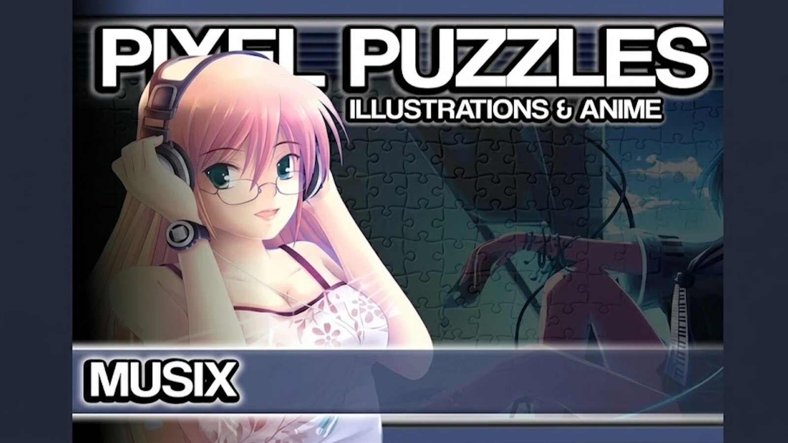 Pixel Puzzles Illustrations & Anime - Jigsaw Pack: Musix