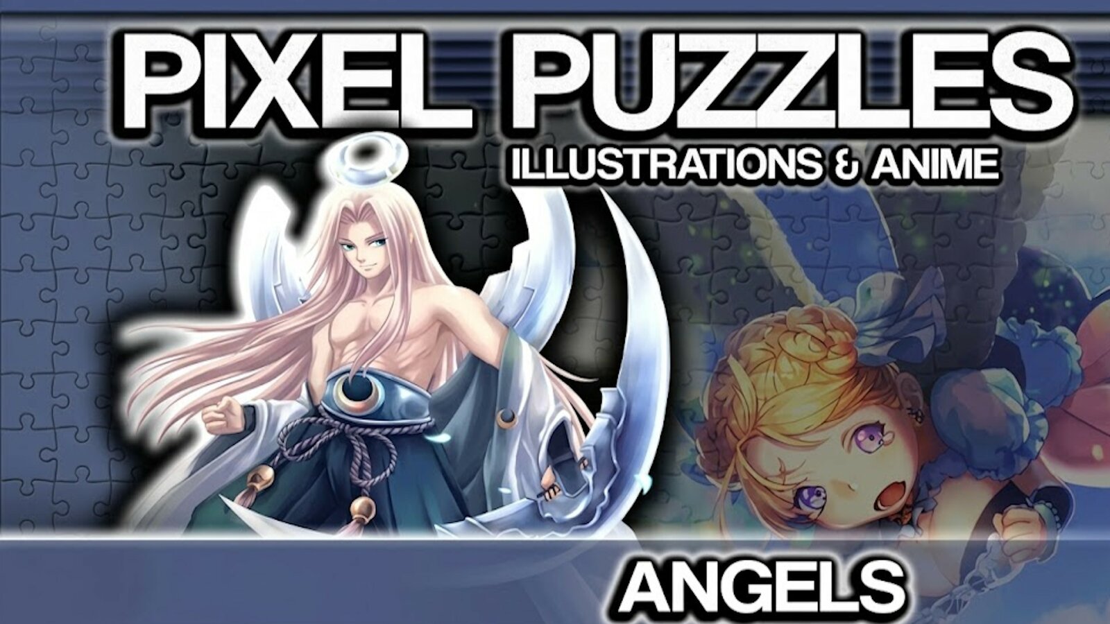 Pixel Puzzles Illustrations & Anime - Jigsaw Pack: Angels