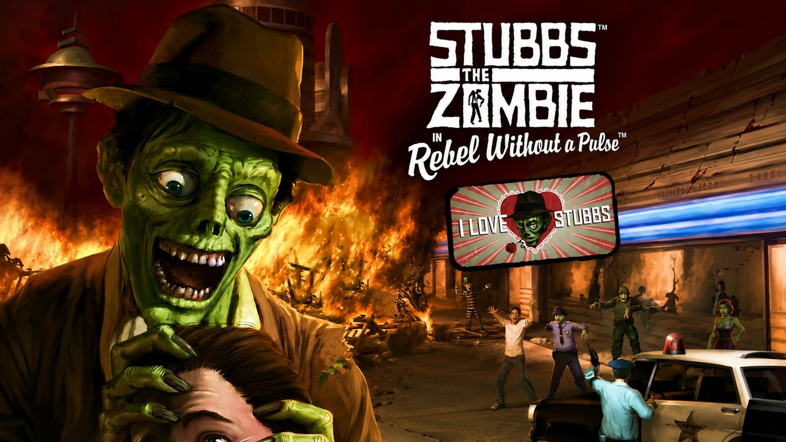 Stubbs the Zombie in Rebel Without a Pulse - I Love Stubbs Edition
