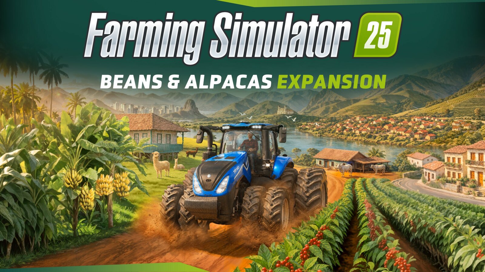 Farming Simulator 25: Beans & Alpacas Expansion