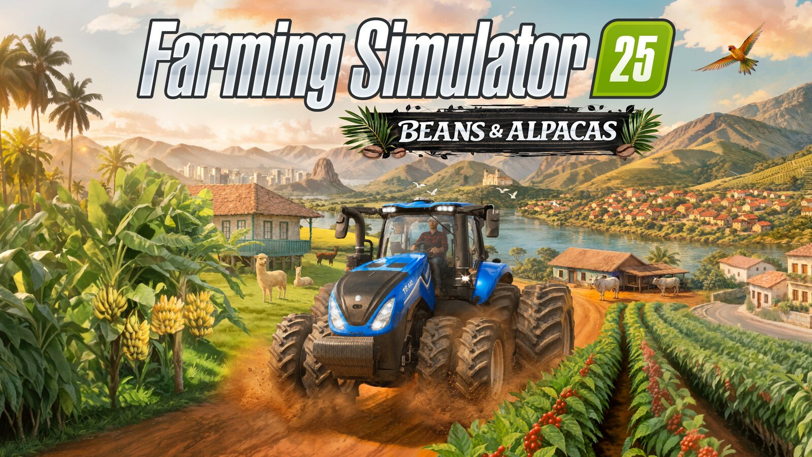 Farming Simulator 25: Beans & Alpacas Edition