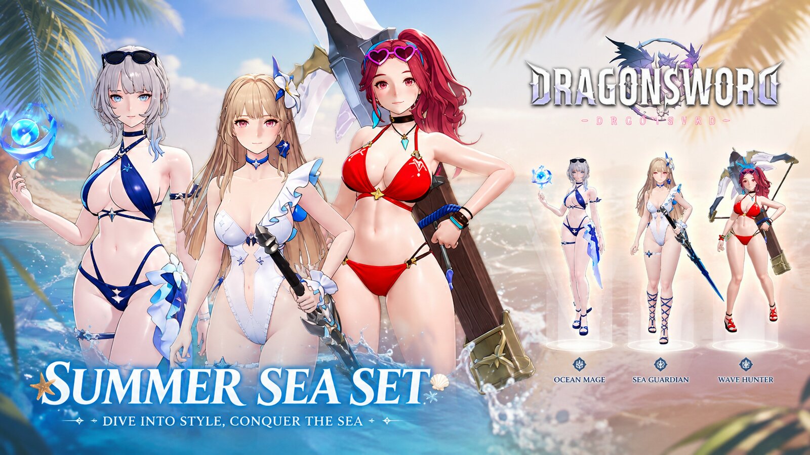 DragonSword: Awakening - Summer Sea Set