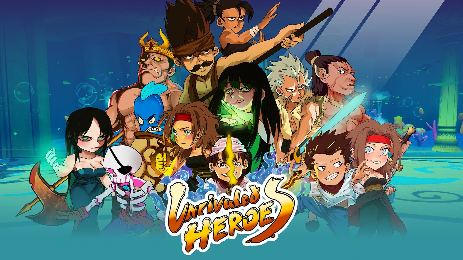 Unrivaled Heroes: 2.5D Brawler