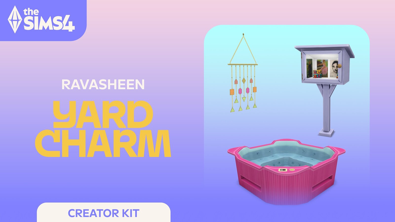 The Sims 4 - Yard Charm Kit