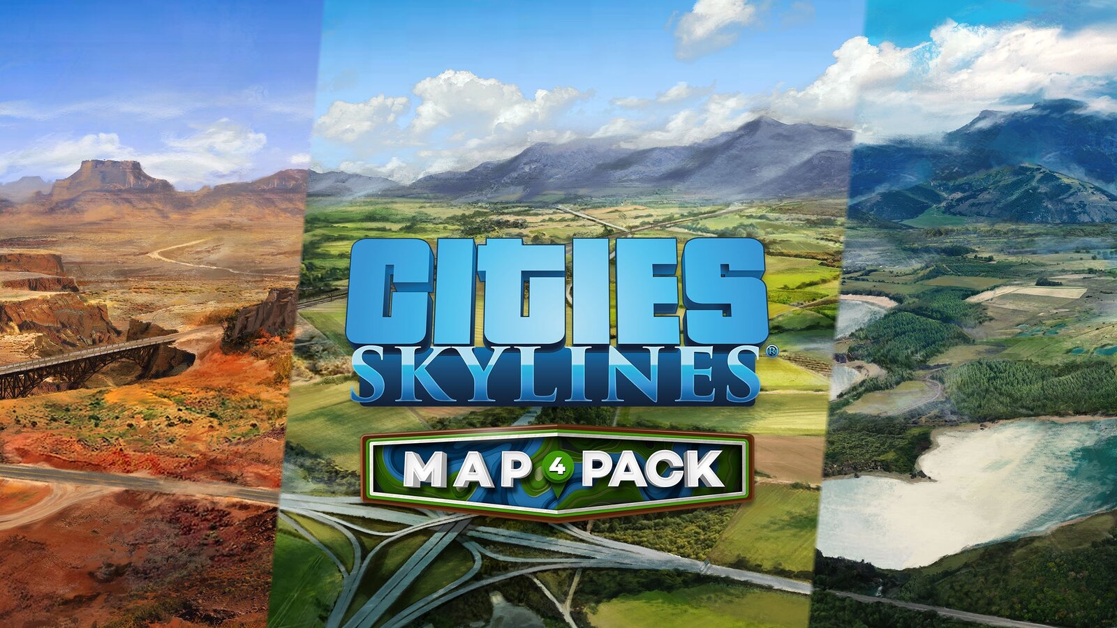 Cities: Skylines - Content Creator Pack: Map Pack 4