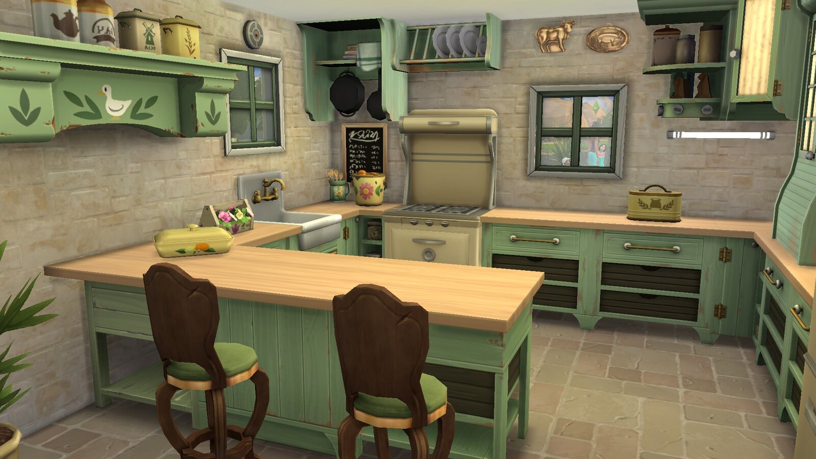 The Sims 4: Country Kitchen Kit