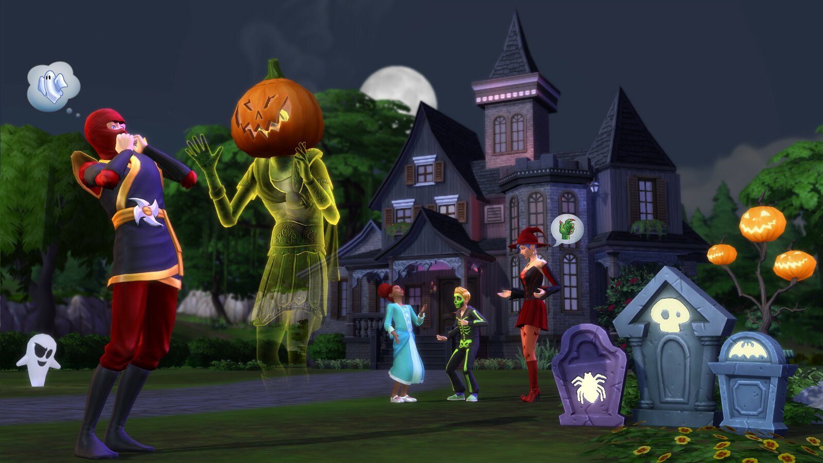 The Sims 4: Spooky Stuff