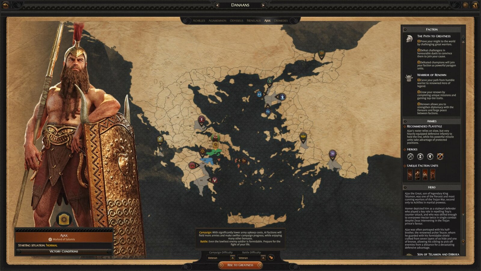 A Total War Saga: Troy - Ajax & Diomedes