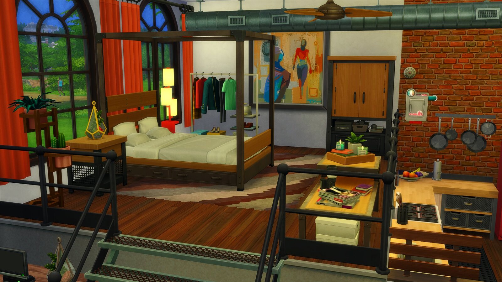 The Sims 4: Industrial Loft Kit