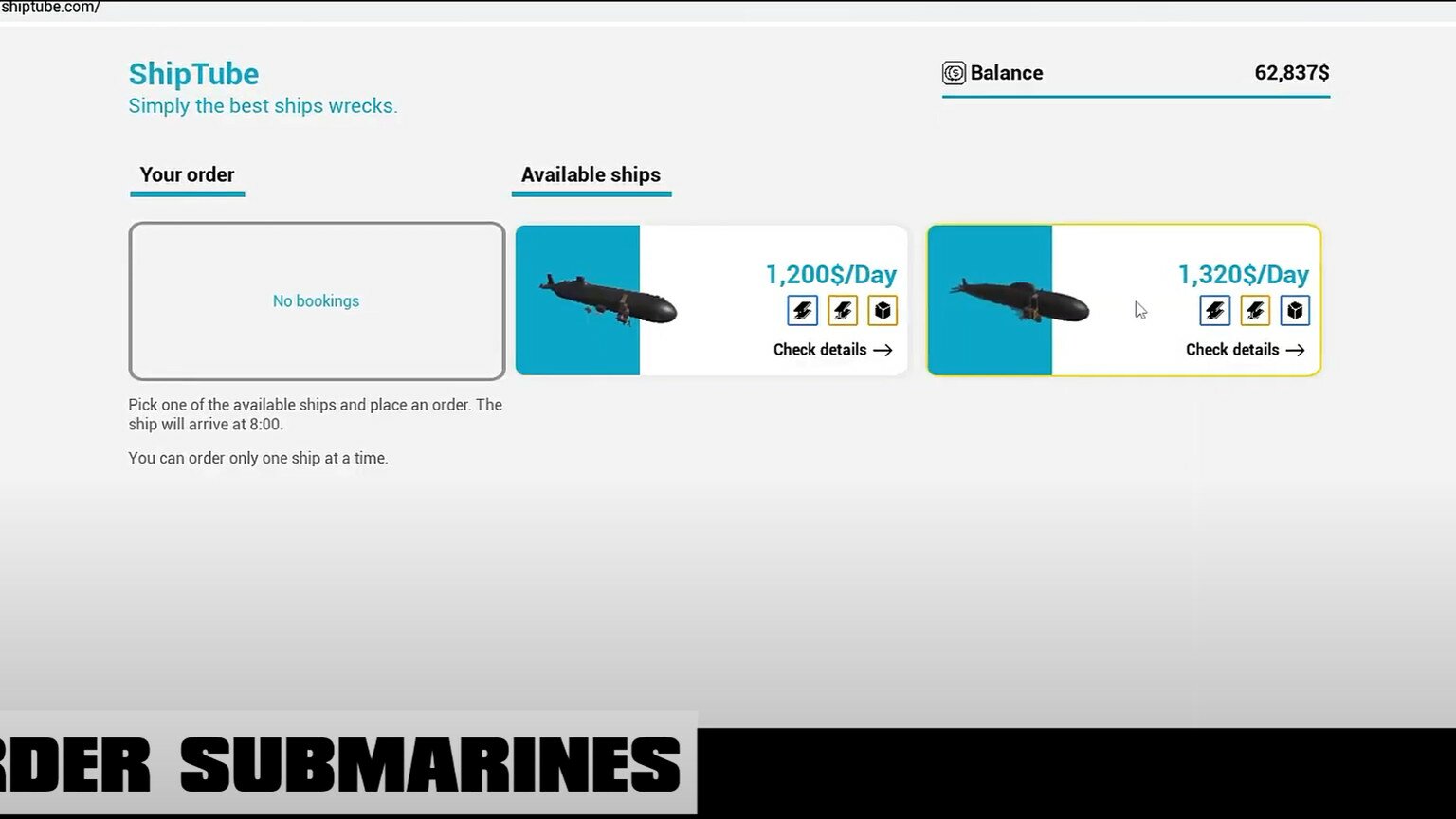 Ship Graveyard Simulator - Submarines