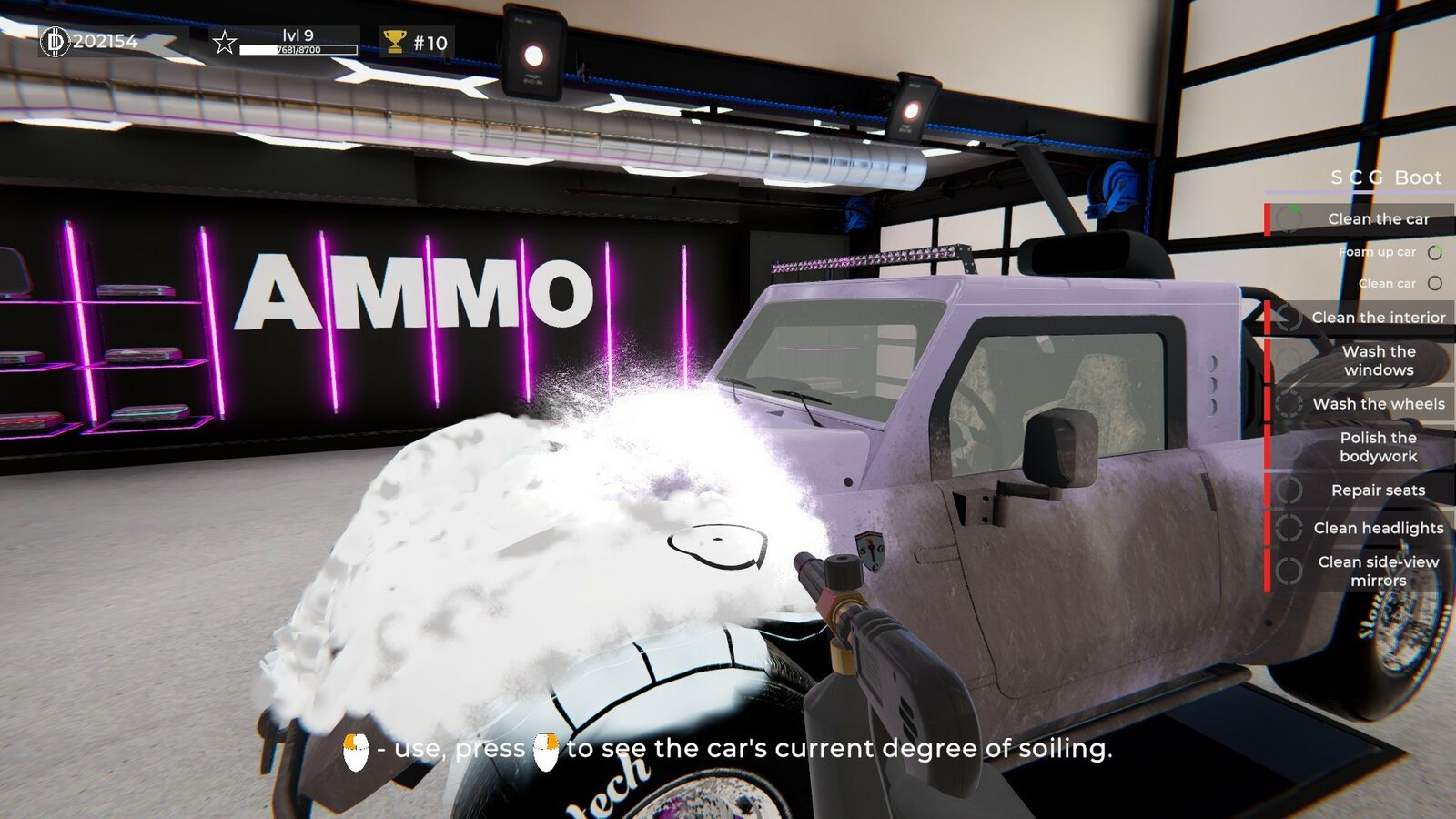 Car Detailing Simulator - AMMO NYC