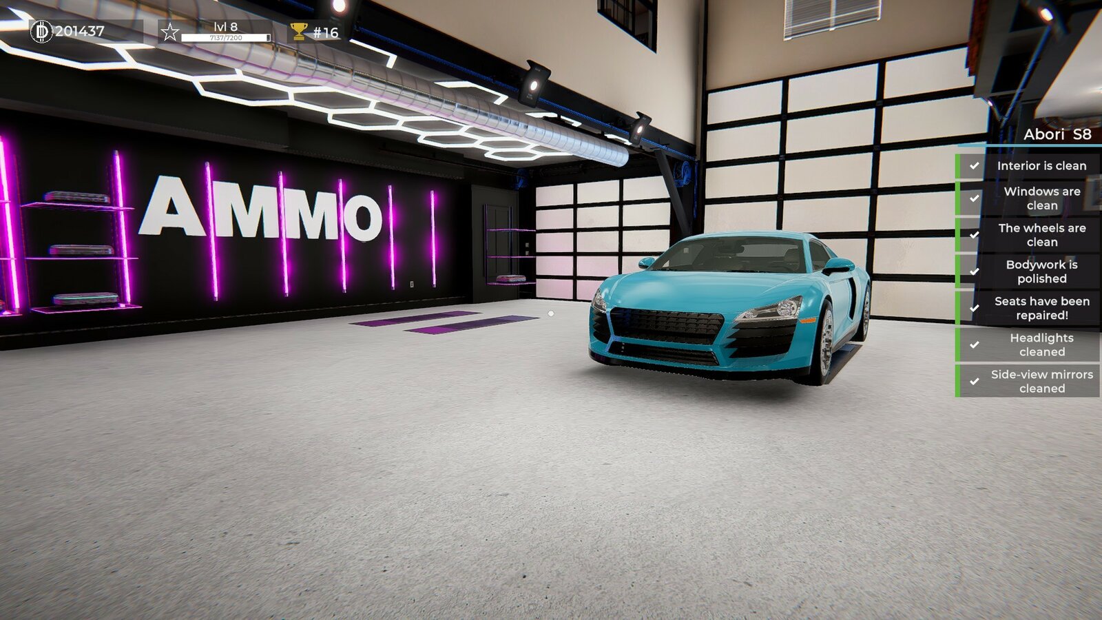 Car Detailing Simulator - AMMO NYC