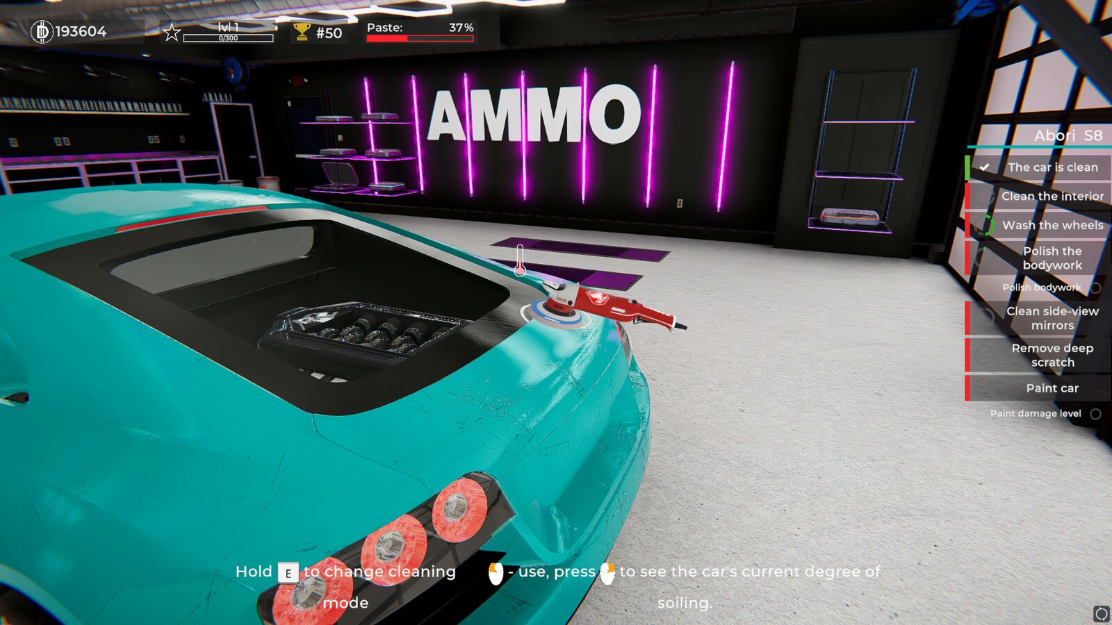 Car Detailing Simulator - AMMO NYC