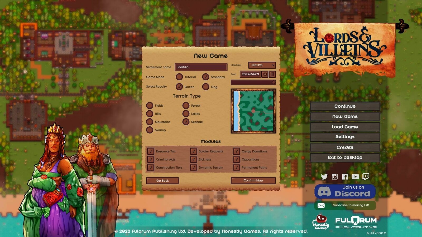 Lords and Villeins: Game + Sountrack