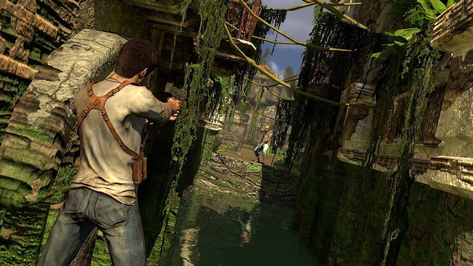 Games 1 vs 1. Игра Uncharted 1. Uncharted: Drake s Fortune ps4. Uncharted 1 ps3. Анчартед 2007.