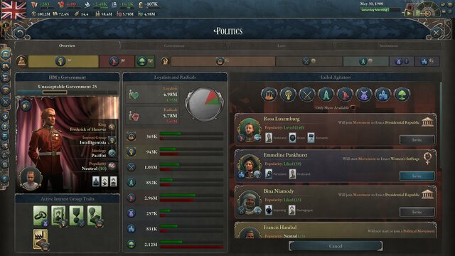 Victoria 3: Voice of the People Immersion Pack