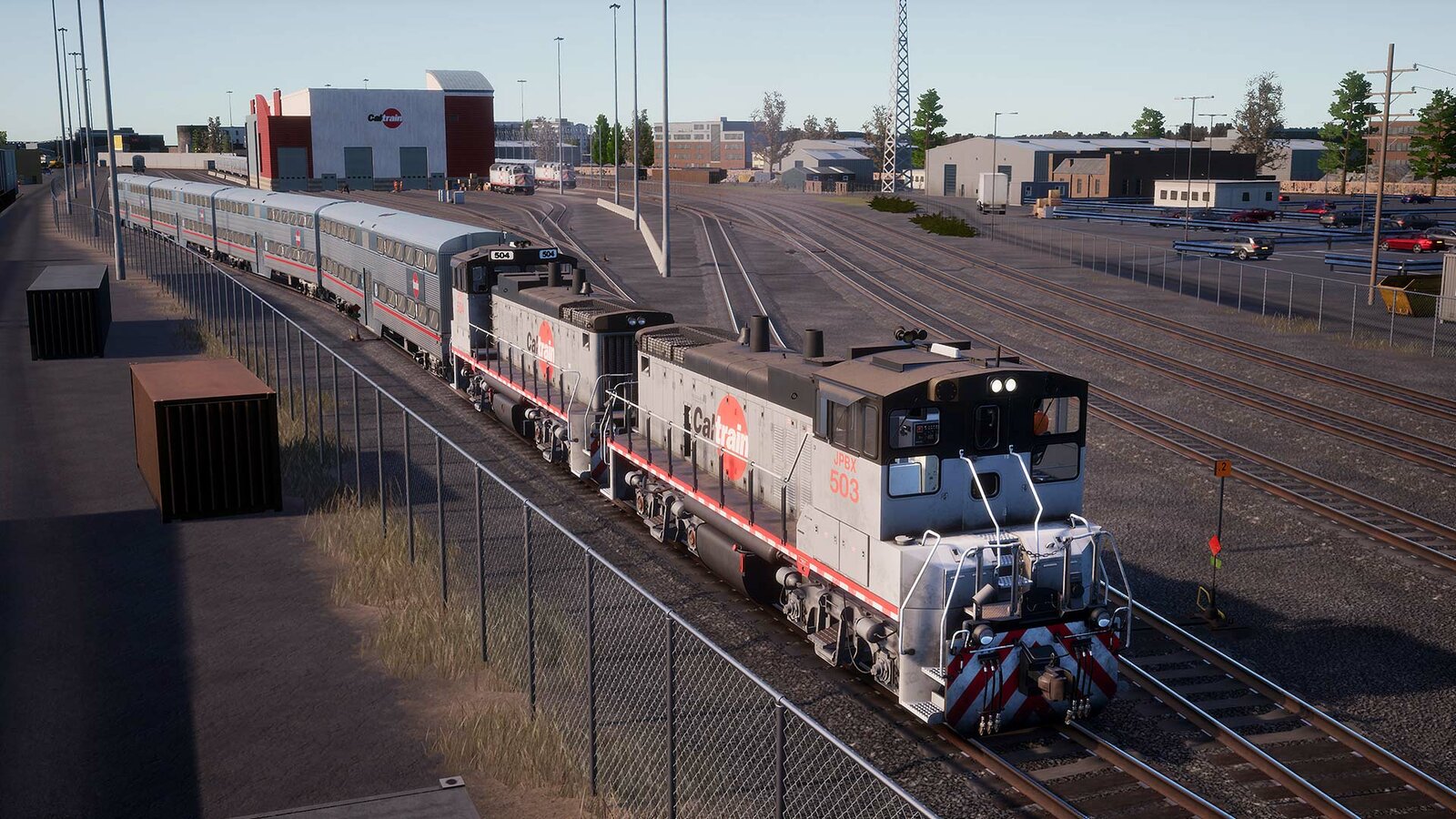 Train Sim World: Caltrain MP15DC Diesel Switcher Loco Add-On