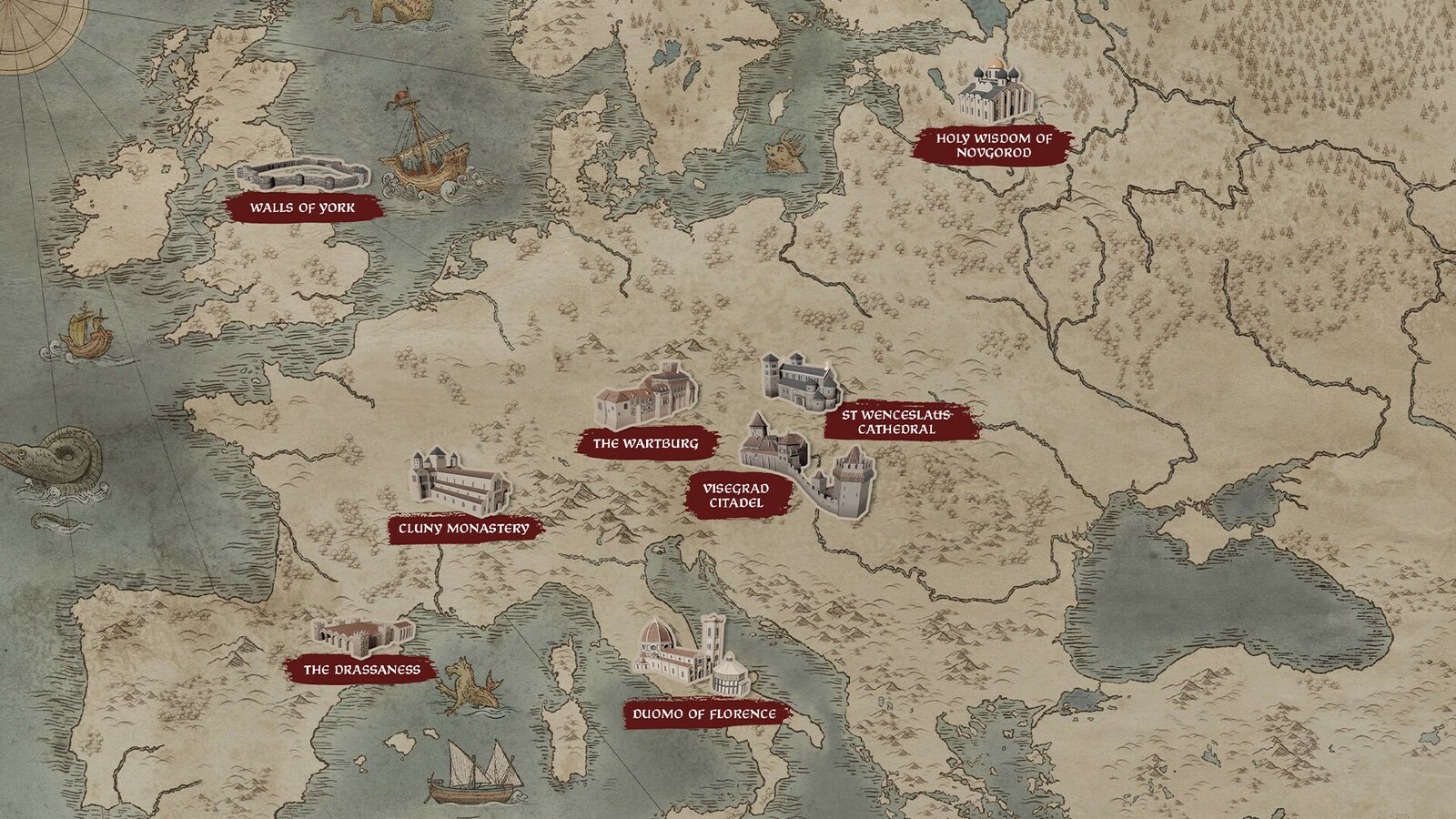 Crusader Kings III - Content Creator Pack: Medieval Monuments